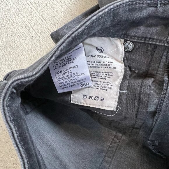 AG Adriano Goldschmied The Legging Super Skinny Jeans Women’s 26 Gray - Picture 6 of 6
